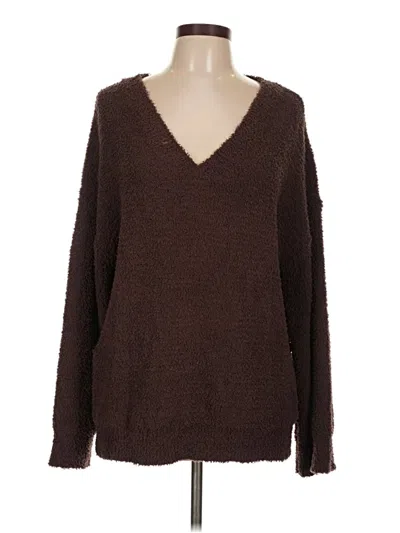 Pre-owned Merokeety Pullover Sweater In Brown