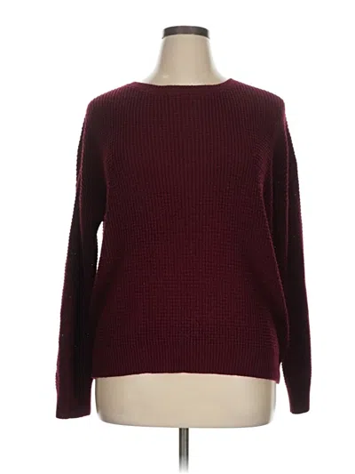 Pre-owned Merokeety Pullover Sweater In Burgundy