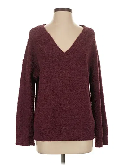 Pre-owned Merokeety Pullover Sweater In Burgundy