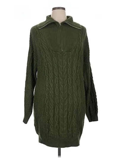 Pre-owned Merokeety Pullover Sweater In Green