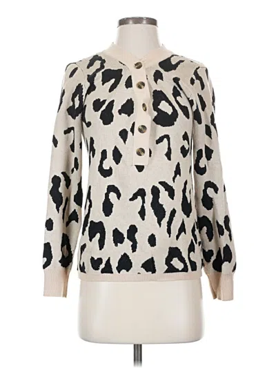 Pre-owned Merokeety Pullover Sweater In White