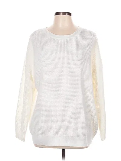 Pre-owned Merokeety Pullover Sweater In White