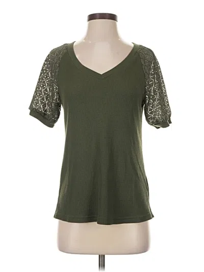 Pre-owned Merokeety Short Sleeve T-shirt In Green