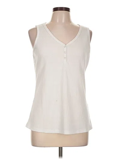 Pre-owned Merokeety Sleeveless T-shirt In Ivory