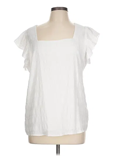 Pre-owned Merokeety Sleeveless T-shirt In White