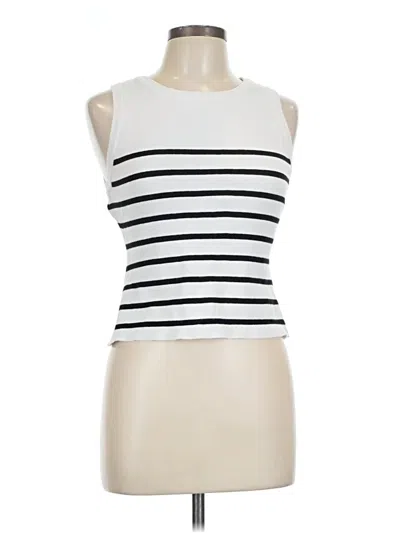 Pre-owned Merokeety Sleeveless T-shirt In White