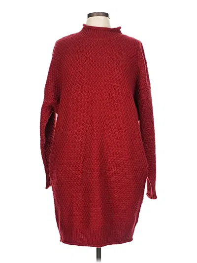 Pre-owned Merokeety Turtleneck Sweater In Red