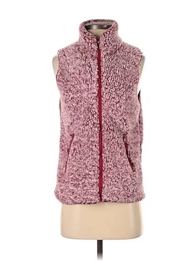 Pre-owned Merokeety Vest In Burgundy