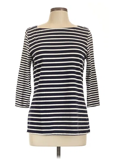 Pre-owned Merona 3/4 Sleeve T-shirt In Ivory