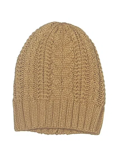 Pre-owned Merona Beanie Hat In Brown