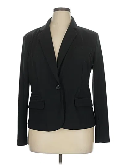 Pre-owned Merona Blazer Jacket In Black