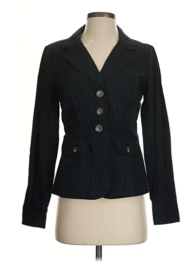 Pre-owned Merona Blazer Jacket In Black
