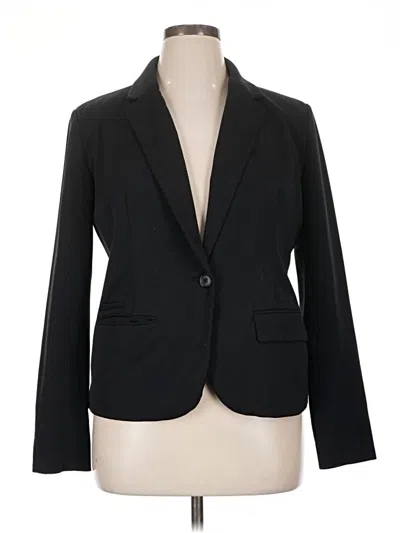 Pre-owned Merona Blazer Jacket In Black