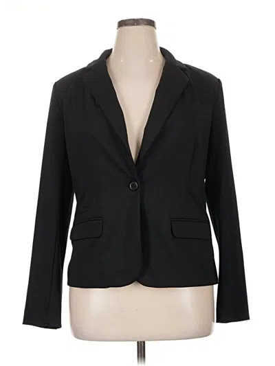 Pre-owned Merona Blazer Jacket In Black
