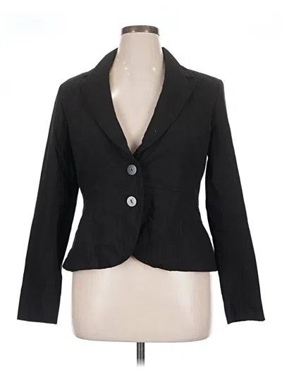 Pre-owned Merona Blazer Jacket In Black