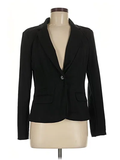 Pre-owned Merona Blazer Jacket In Black