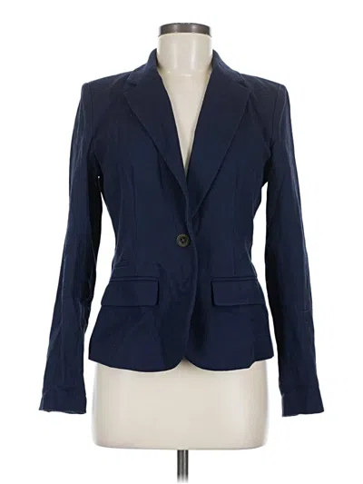 Pre-owned Merona Blazer Jacket In Blue