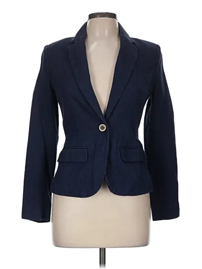 Pre-owned Merona Blazer Jacket In Blue