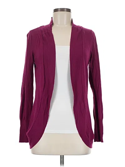 Pre-owned Merona Blazer Jacket In Burgundy