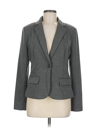 Pre-owned Merona Blazer Jacket In Gray
