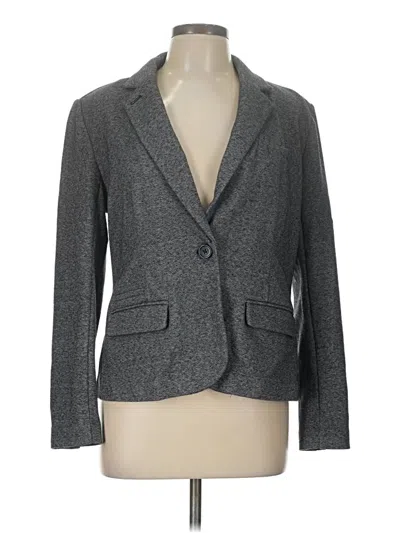 Pre-owned Merona Blazer Jacket In Gray
