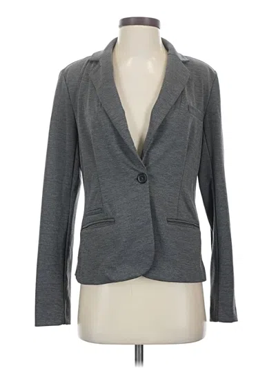 Pre-owned Merona Blazer Jacket In Gray