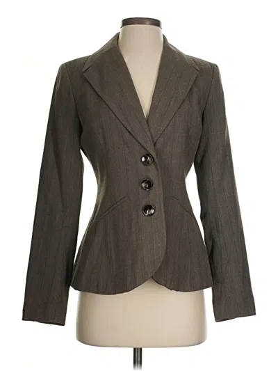 Pre-owned Merona Blazer Jacket In Gray