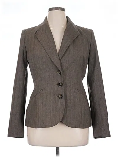 Pre-owned Merona Blazer Jacket In Gray