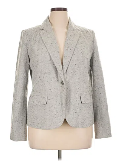 Pre-owned Merona Blazer Jacket In Gray