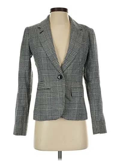 Pre-owned Merona Blazer Jacket In Gray