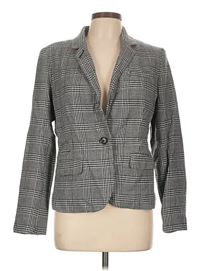 Pre-owned Merona Blazer Jacket In Gray
