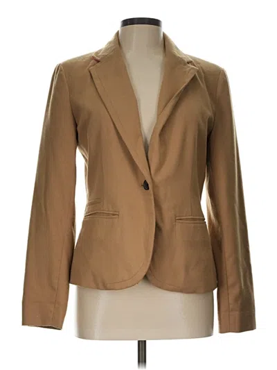 Pre-owned Merona Blazer Jacket In Tan