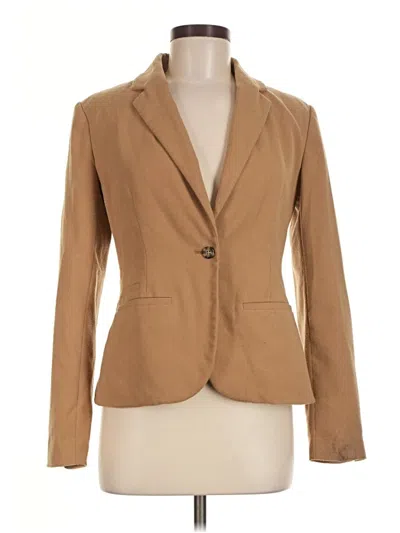 Pre-owned Merona Blazer Jacket In Tan