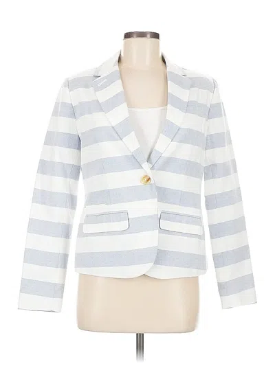 Pre-owned Merona Blazer Jacket In White