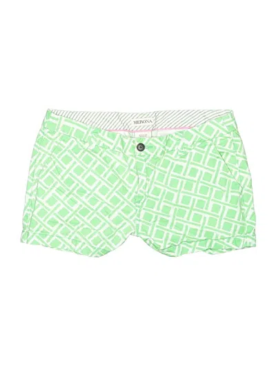 Pre-owned Merona Board Shorts In Green