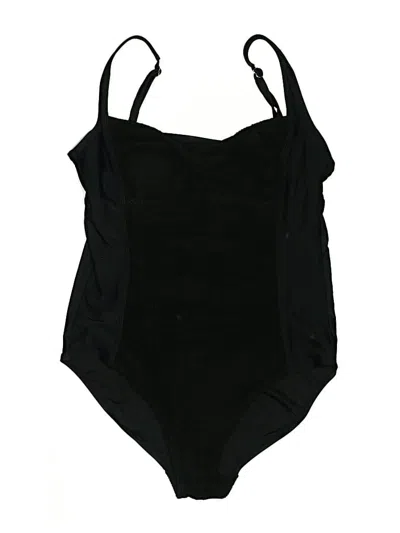 Pre-owned Merona Bodysuit In Black