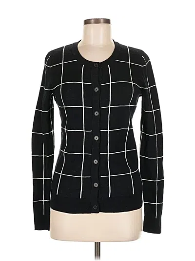 Pre-owned Merona Cardigan Sweater In Black
