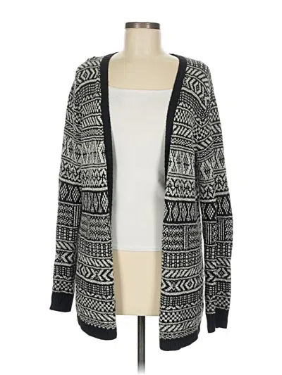 Pre-owned Merona Cardigan Sweater In Black