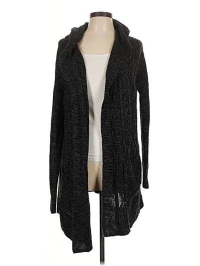 Pre-owned Merona Cardigan Sweater In Black