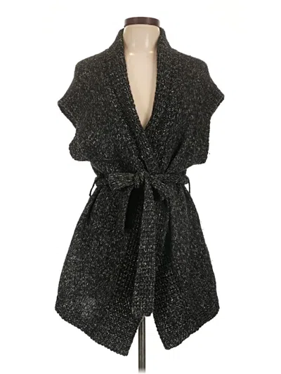 Pre-owned Merona Cardigan Sweater In Black