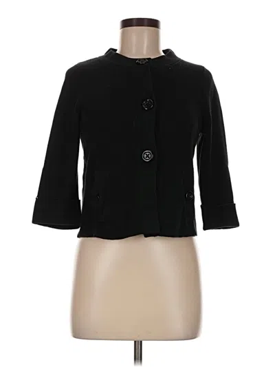 Pre-owned Merona Cardigan Sweater In Black
