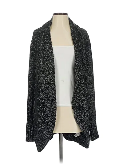Pre-owned Merona Cardigan Sweater In Black