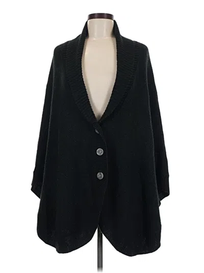 Pre-owned Merona Cardigan Sweater In Black