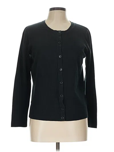 Pre-owned Merona Cardigan Sweater In Black