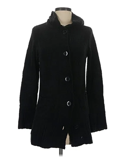 Pre-owned Merona Cardigan Sweater In Black