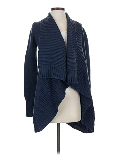 Pre-owned Merona Cardigan Sweater In Blue