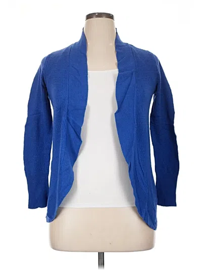 Pre-owned Merona Cardigan Sweater In Blue
