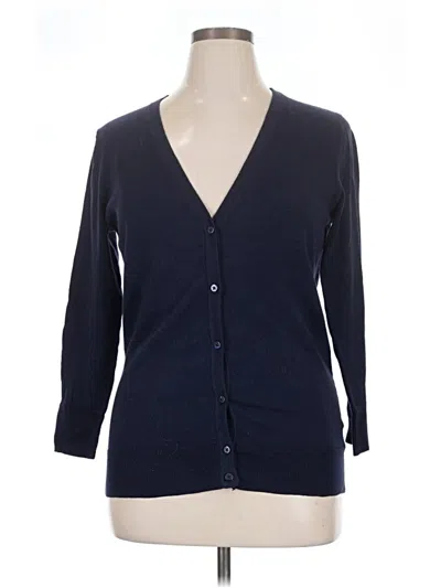 Merona Cardigan Sweater In Blue
