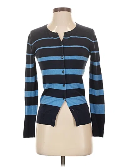 Pre-owned Merona Cardigan Sweater In Blue