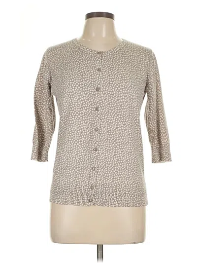 Pre-owned Merona Cardigan Sweater In Brown